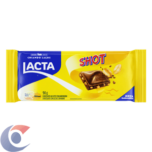 CHOC TAB LACTA 90G. SHOT