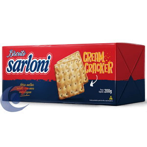 Biscoito Cream Cracker Sarloni 200g