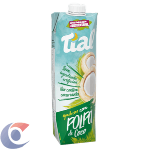 Água De Coco Tial  Com Polpa De Coco 1 Lt