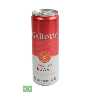 Vinho Tinto Suave Galiotto 355ml
