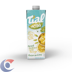 Chá Misto Teal +Chá Sabor Verde, Branco, Maracujá E Hortelã Caixa 1l