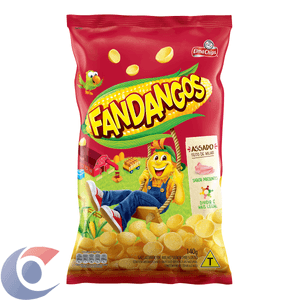 Salgadinho De Milho Presunto Elma Chips Fandangos Pacote 140g