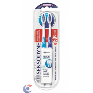 Escova Dental Sensodyne Repair & Protect 2 Un Leve Mais E Pague Menos