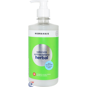 Sabonete Líquido Antibacteriano Hidramais Herbal 400ml