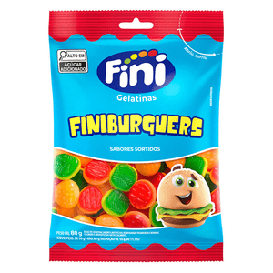 Bala Fini 80g Finiburguers