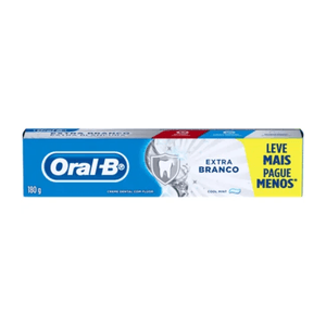 Creme Dental Oral-B Extra Branco 180g L+P-