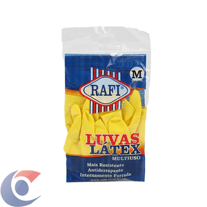 Luva Latex Rafi M 2 Unidades