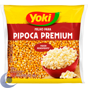 Milho De Pipoca Yoki Premium Tipo 1 400g