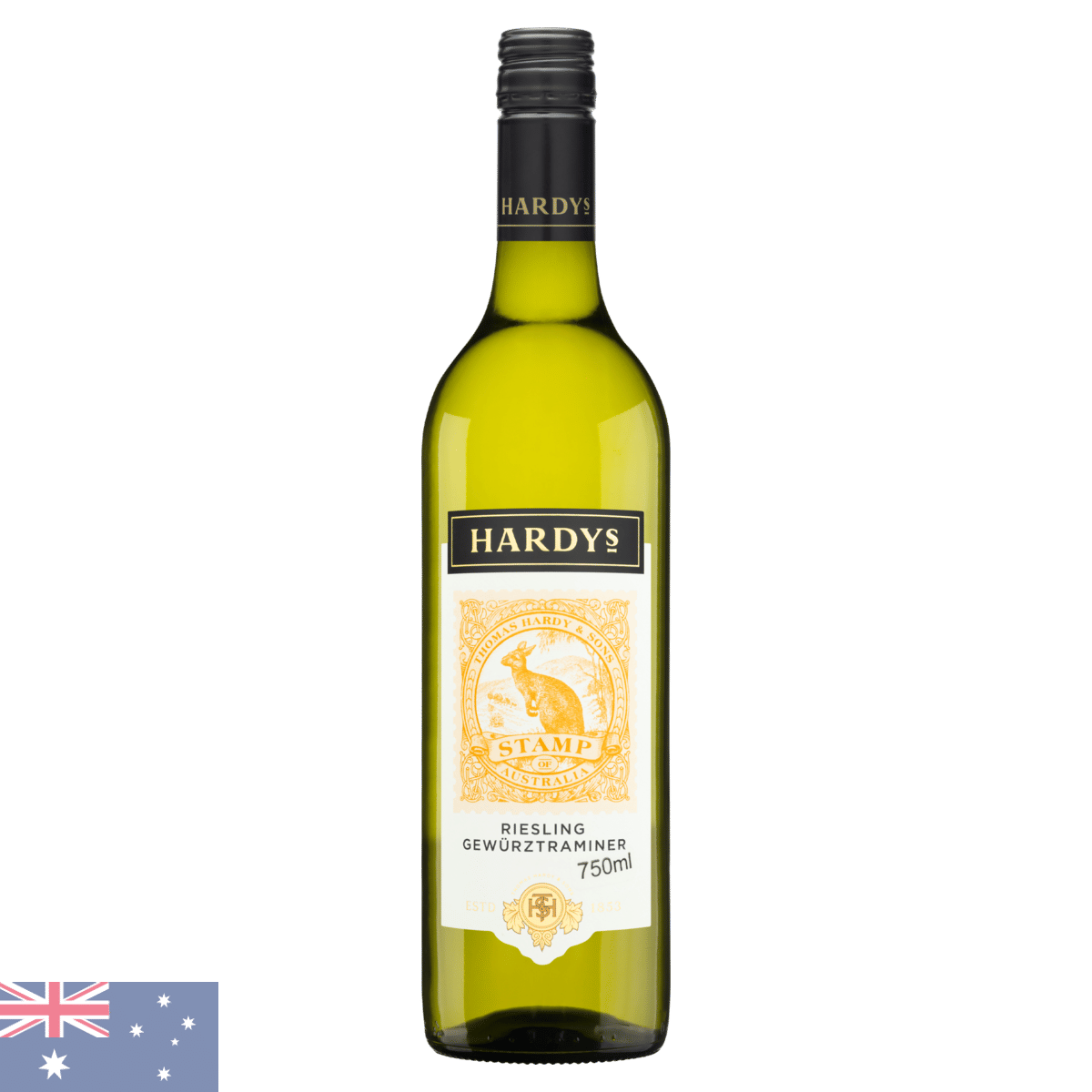 Vinho Branco Australiano Hardys Stamp Riesling Gewurztraminer 750ml