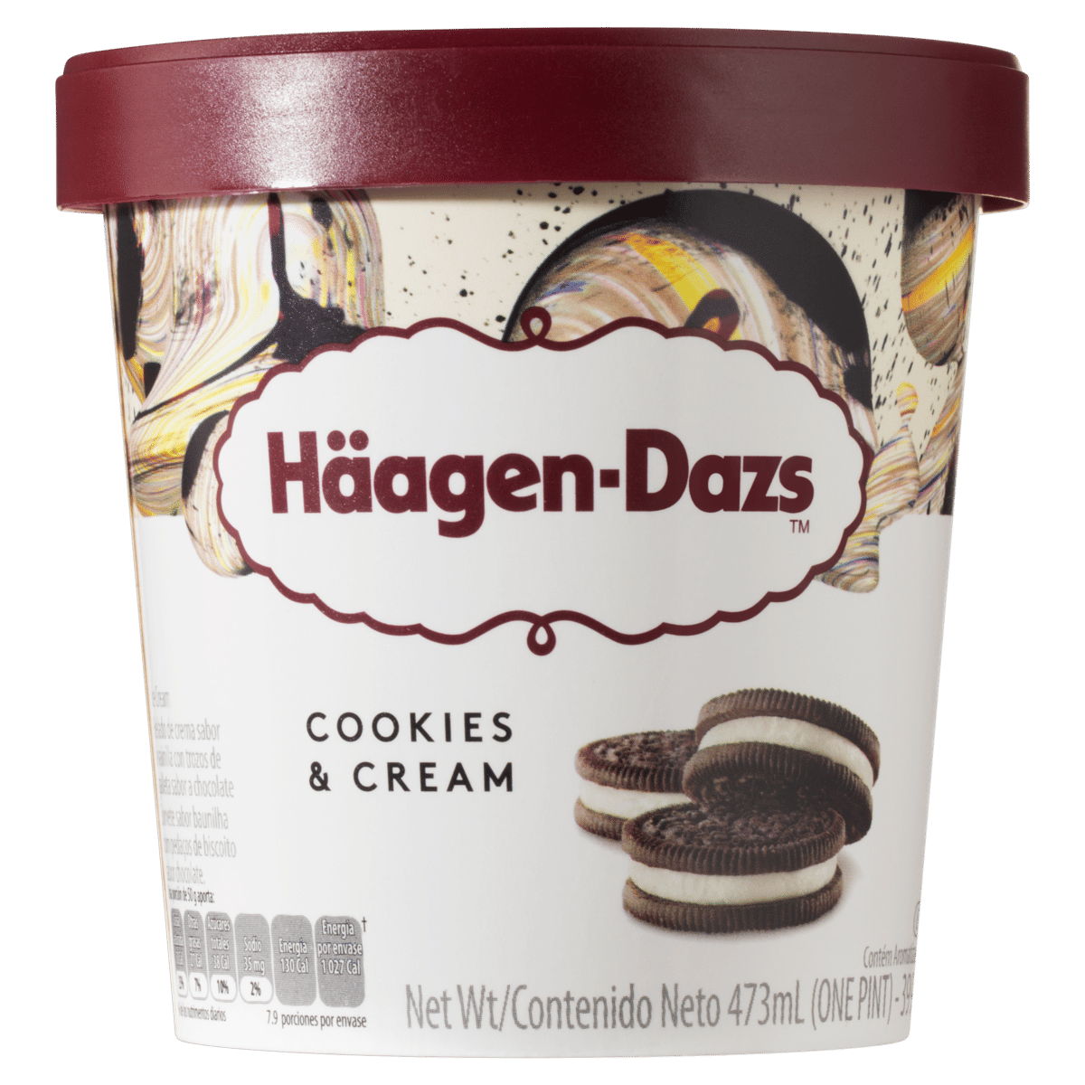 Sorvete Häagen-Dazs Cookies And Cream 473ml | FastStore PDP