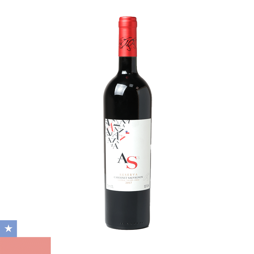 Vinho Tinto Chileno AS3 Premium Cabernet Sauvignon Reserve 750ml