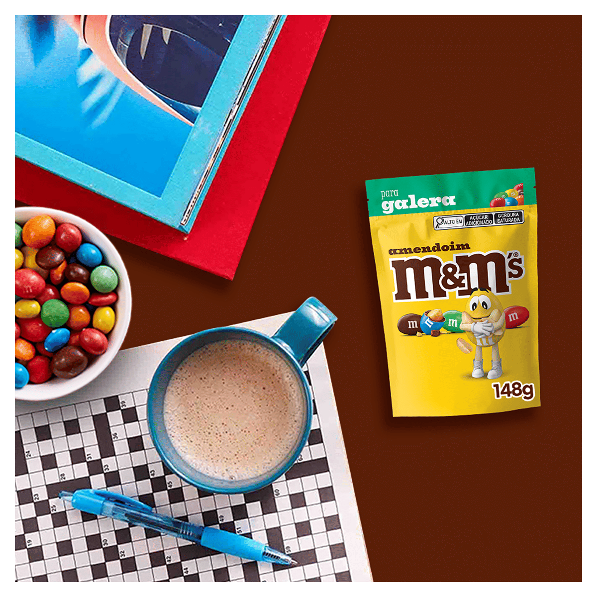 Chocolate Amendoim M&M's 148g | FastStore PDP