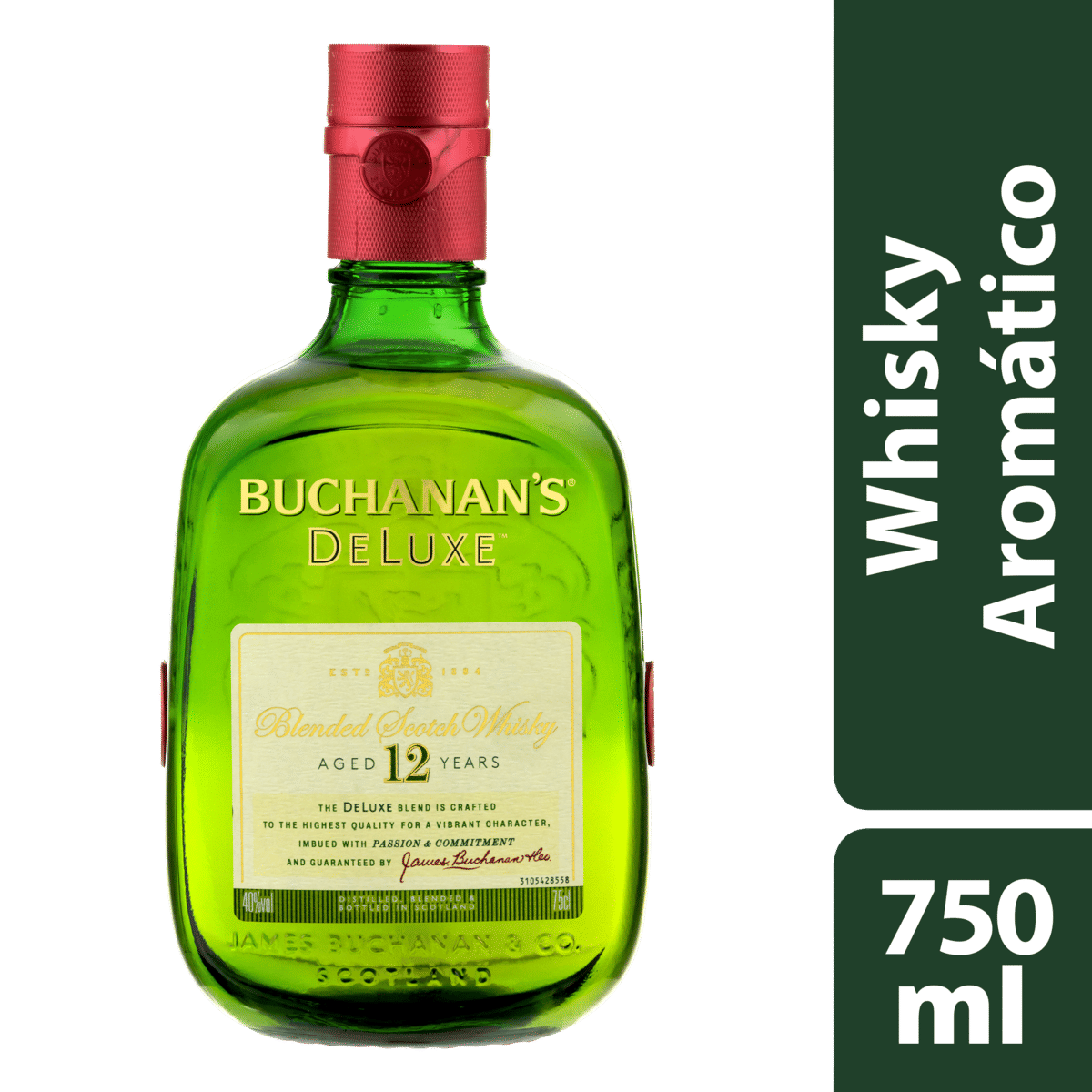 Whisky Blended Buchanan's Deluxe 750ml | FastStore PDP
