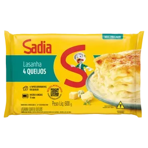 Lasanha Sadia 4 Queijos 600g