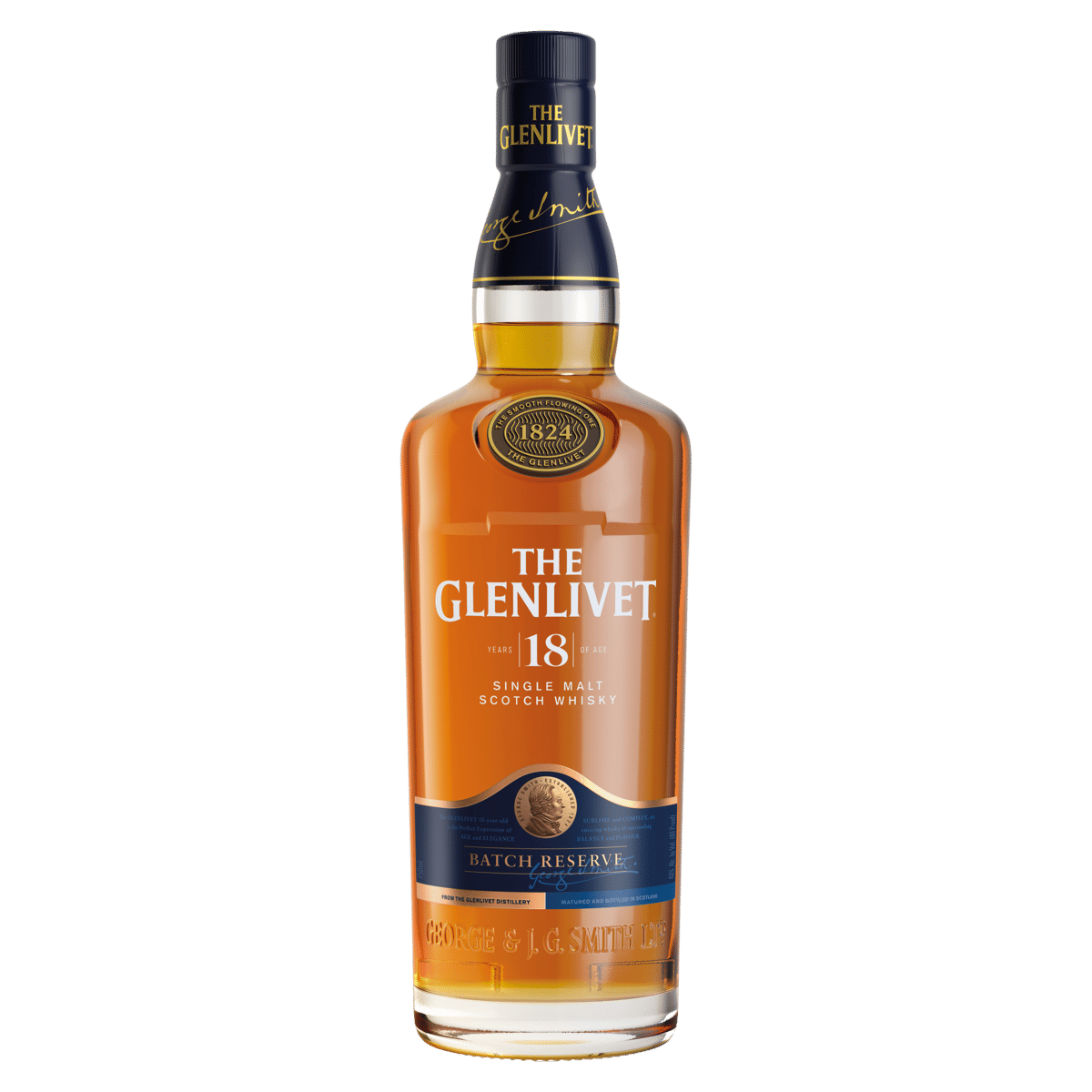 WHISKY ESC.THE GLENLIVET 18 ANOS 750ML | FastStore PDP