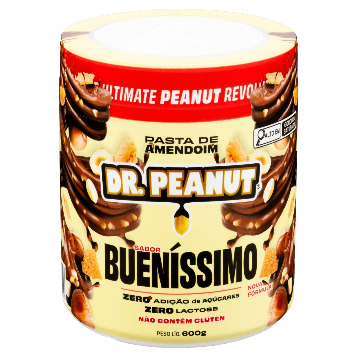 Pasta Amendoim Dr Peanut Buenissi Buenissimo 600g | FastStore PDP